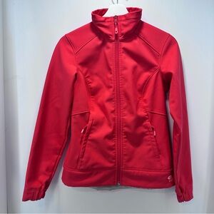 Mountain Hardwear Softshell Jacket Full Zip‎ Women’s XS Coral Running Gorpcore
